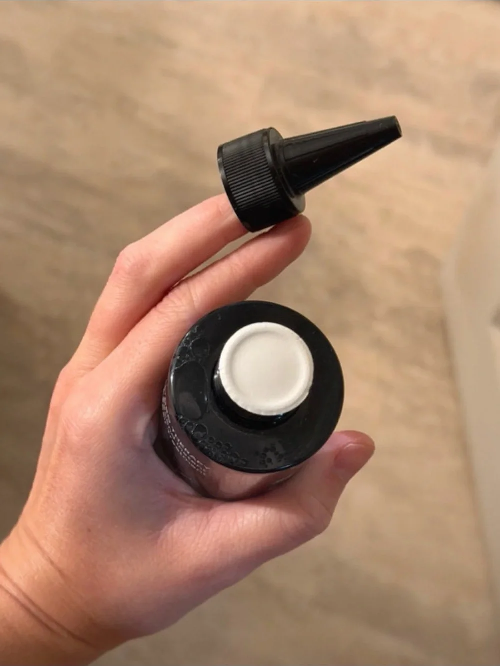 Lange Hydro Therapy Hair Treatment Bottle in Black